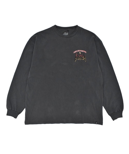 lost(ロスト)の「lost/ロスト MAYHEM SPEED DEMON LS TEE ロンT LM6F-2204(Tシャツ/カットソー・メンズ・アッシュグレー/ホワイト/チャコールグレー・M/L/XL)」の2枚目の写真