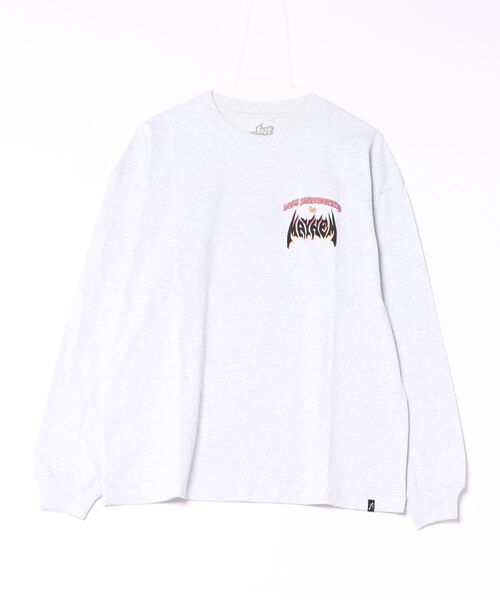 lost(ロスト)の「lost/ロスト MAYHEM SPEED DEMON LS TEE ロンT LM6F-2204(Tシャツ/カットソー・メンズ・アッシュグレー/ホワイト/チャコールグレー・M/L/XL)」の5枚目の写真