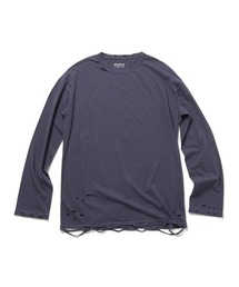 PERVERZE（パーバーズ）の「DISTRESS Long Sleeve T-Shirt（Tシャツ/カットソー）」