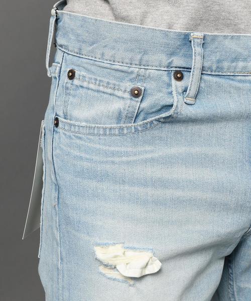 BEAUTY&YOUTH UNITED ARROWS（ビューティーアンドユースユナイテッドアローズ）の「＜monkey time＞ クラッシュ スキニーデニム（デニムパンツ・メンズ・ライトブルー・X-LARGE/LARGE/SMALL/MEDIUM）」の7枚目の写真