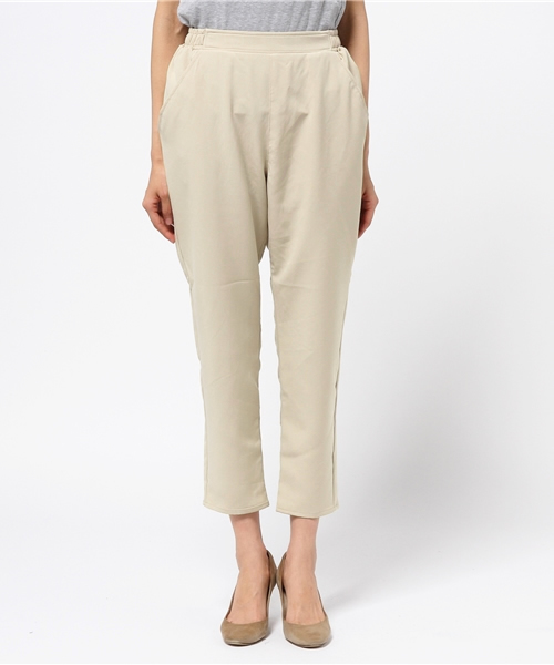 E hyphen world gallery（イーハイフンワールドギャラリー）の「・スリムテーパードパンツ（その他パンツ・レディース・ブルー/ブラック/グレイッシュベージュ・SMALL/MEDIUM）」の4枚目の写真