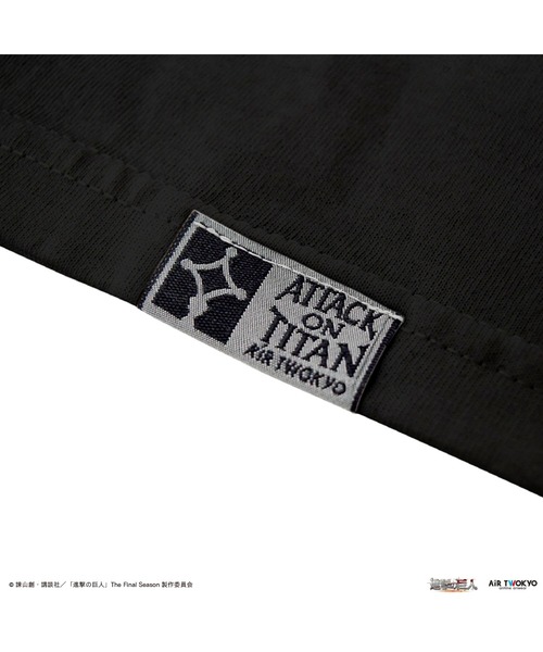 AIR TWOKYO(エアトゥーキョー)の「「進撃の巨人」 The Final SeasonロングスリーブTシャツ1(THE RUMBLING)(Tシャツ/カットソー・レディース・ブラック・SMALL/MEDIUM/LARGE/XX-LARGE)」の7枚目の写真