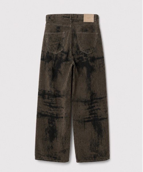 TAAKK（ターク）の「【TAAKK/ターク】MOLE WIDE DENIM（デニムパンツ・メンズ・ブルー/グレー・2/3）」の3枚目の写真