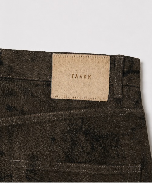 TAAKK（ターク）の「【TAAKK/ターク】MOLE WIDE DENIM（デニムパンツ・メンズ・ブルー/グレー・2/3）」の5枚目の写真