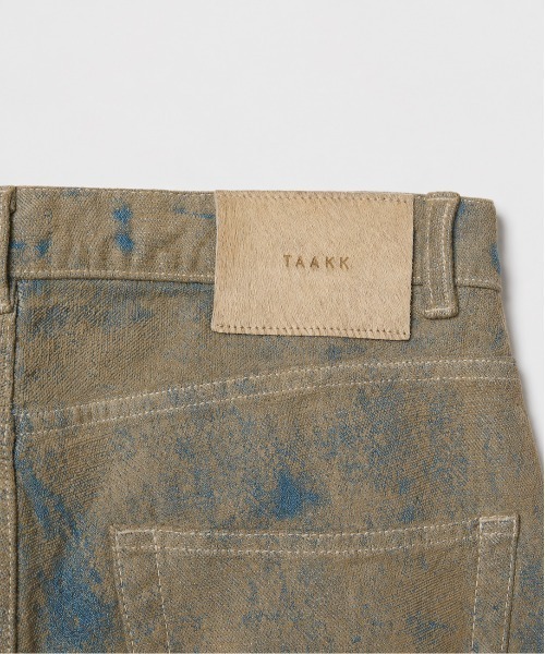 TAAKK（ターク）の「【TAAKK/ターク】MOLE WIDE DENIM（デニムパンツ・メンズ・ブルー/グレー・2/3）」の8枚目の写真