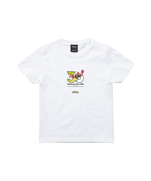 ZOZOSPOT(ゾゾスポット)の「Pokemon 30th Anniversary 1025 T-shirt 「ロトム(ヒートロトム)」(Tシャツ/カットソー・レディース・ホワイト・SMALL/MEDIUM/LARGE/X-LARGE/XX-LARGE/XXX-LARGE/100cm/110cm/120cm/130cm/140cm/150cm/160cm)」の2枚目の写真