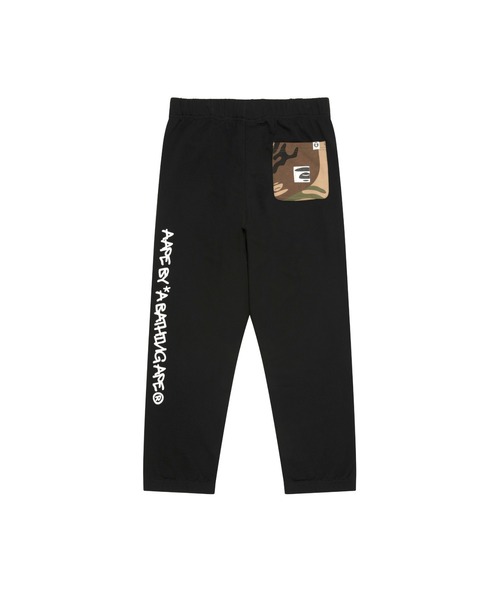AAPE BY A BATHING APE（エーエイプバイアベイシングエイプ）の「AAPE SWEAT PANTS（スウェットパンツ・メンズ・ブラック・X-LARGE/MEDIUM/LARGE/XX-LARGE/SMALL）」の3枚目の写真