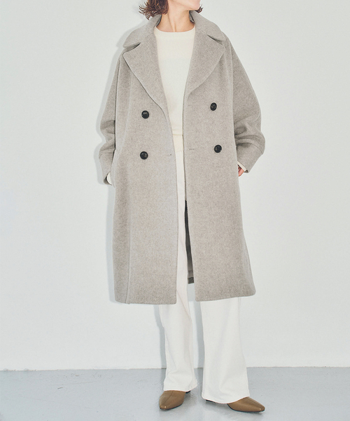 Spick & Span(スピックアンドスパン)の「《追加》TICCA / ティッカ テントコート(その他アウター・レディース・ベージュ/ブラック・FREE)」の2枚目の写真