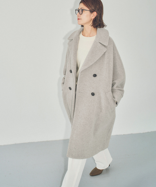 Spick & Span(スピックアンドスパン)の「《追加》TICCA / ティッカ テントコート(その他アウター・レディース・ベージュ/ブラック・FREE)」の20枚目の写真