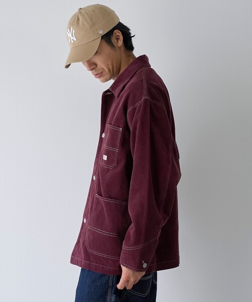 SMITH'S(スミス)の「SMITHS(スミス)別注コーデュロイカバーオール(カバーオール・メンズ・ワインレッド/ベージュ/ブラック・XL/L/M)」の12枚目の写真
