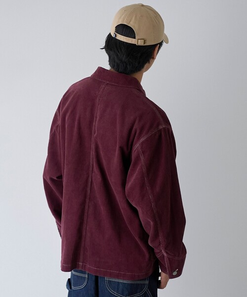 SMITH'S(スミス)の「SMITHS(スミス)別注コーデュロイカバーオール(カバーオール・メンズ・ワインレッド/ベージュ/ブラック・XL/L/M)」の13枚目の写真