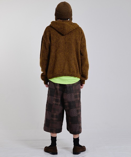 EFFECTEN(エフェクテン)の「mp15507-Check buggy short pants バギーショートパンツ(efsc-19)(その他パンツ・メンズ・ブラウン・ONE SIZE)」の13枚目の写真