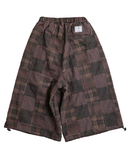 EFFECTEN(エフェクテン)の「mp15507-Check buggy short pants バギーショートパンツ(efsc-19)(その他パンツ・メンズ・ブラウン・ONE SIZE)」の15枚目の写真