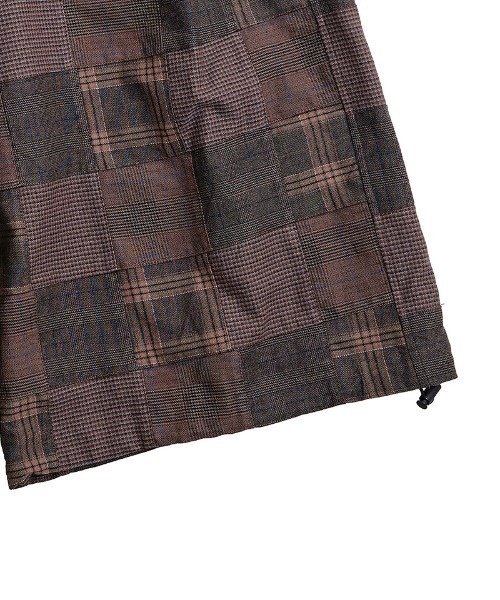 EFFECTEN(エフェクテン)の「mp15507-Check buggy short pants バギーショートパンツ(efsc-19)(その他パンツ・メンズ・ブラウン・ONE SIZE)」の17枚目の写真