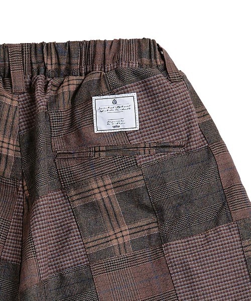 EFFECTEN(エフェクテン)の「mp15507-Check buggy short pants バギーショートパンツ(efsc-19)(その他パンツ・メンズ・ブラウン・ONE SIZE)」の18枚目の写真