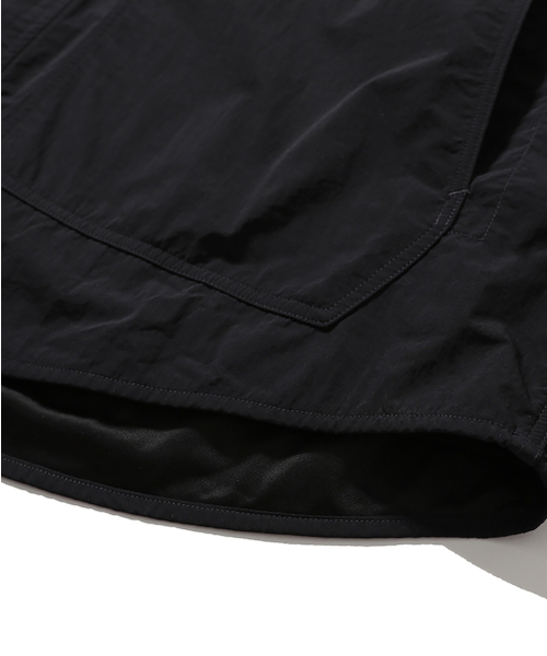 MOIF（モイフ）の「[AW26] ウォームアップ ワークシャツ / ブラック（シャツ/ブラウス・メンズ・その他・1(S)/2(M)/3(L)）」の8枚目の写真
