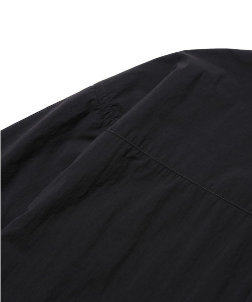 MOIF（モイフ）の「[AW26] ウォームアップ ワークシャツ / ブラック（シャツ/ブラウス・メンズ・その他・1(S)/2(M)/3(L)）」の13枚目の写真