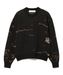 bal（バル）の「BAL / JACQUARD PATTERN CREWNECK SWEATER（ニット/セーター）」
