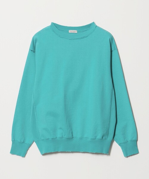 BEAUTY&YOUTH UNITED ARROWS（ビューティーアンドユースユナイテッドアローズ）の「ヴィンテージ ウラケ ダメージ クルーネック スウェット（Tシャツ/カットソー・メンズ・ワイン/ライトグレー/ターコイズブルー系・XL/M/S/L）」の13枚目の写真