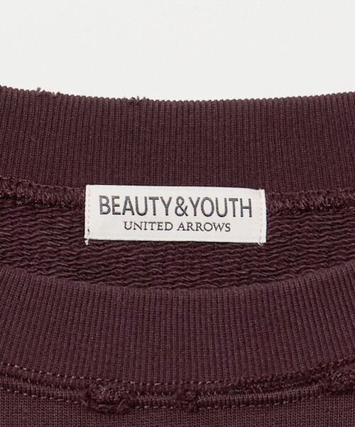 BEAUTY&YOUTH UNITED ARROWS（ビューティーアンドユースユナイテッドアローズ）の「ヴィンテージ ウラケ ダメージ クルーネック スウェット（Tシャツ/カットソー・メンズ・ワイン/ライトグレー/ターコイズブルー系・XL/M/S/L）」の18枚目の写真