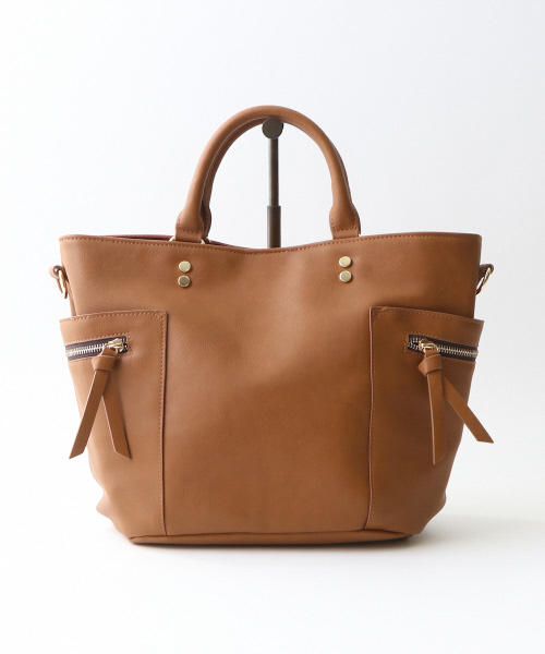 interstaple（インターステイプル）の「SOEUR/ｻｲﾄﾞﾎﾟｹｯﾄｼｮﾙﾀﾞｰ（ショルダーバッグ・レディース・ブラック/グリーン/ベージュ/ライトグレー/ダークグレー/ワインレッド/キャメル・FREE）」の10枚目の写真