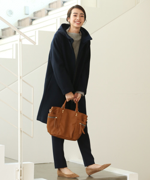 interstaple（インターステイプル）の「SOEUR/ｻｲﾄﾞﾎﾟｹｯﾄｼｮﾙﾀﾞｰ（ショルダーバッグ・レディース・ブラック/グリーン/ベージュ/ライトグレー/ダークグレー/ワインレッド/キャメル・FREE）」の16枚目の写真