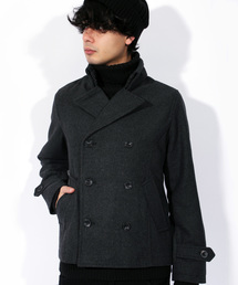 ８(eight) | ナポレオンカラー ピーコート ショート ジャケット(ピーコート)