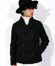 ８(eight) | ナポレオンカラー ピーコート ショート ジャケット(ピーコート)