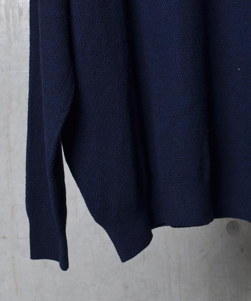 SHIPS JET BLUE(シップスジェットブルー)の「SHIPS JET BLUE: ルーズ タートルネックニット■(ニット/セーター・メンズ・ブラック/グレー/ネイビー・MEDIUM/LARGE)」の8枚目の写真