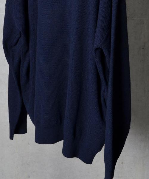 SHIPS JET BLUE(シップスジェットブルー)の「SHIPS JET BLUE: ルーズ タートルネックニット■(ニット/セーター・メンズ・ブラック/グレー/ネイビー・MEDIUM/LARGE)」の5枚目の写真