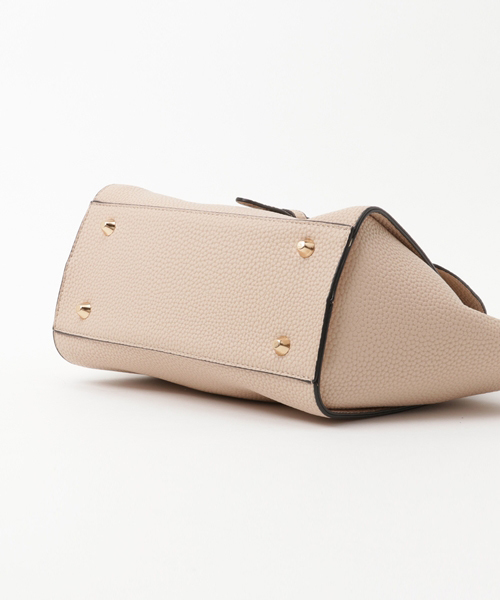 PLAIN CLOTHING（プレーンクロージング）の「ミドルハンドバッグ【PLAIN CLOTHING】（ハンドバッグ・レディース・ベージュ/バーガンディー/ブラウン/カーキ/ブラック・FREE）」の7枚目の写真