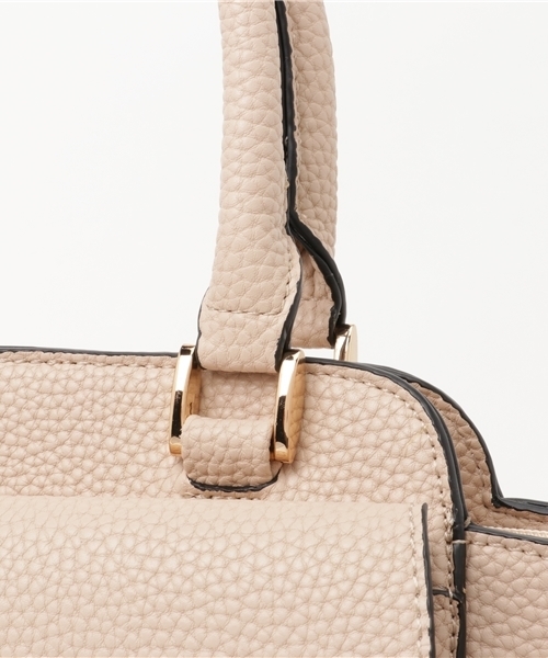 PLAIN CLOTHING（プレーンクロージング）の「ミドルハンドバッグ【PLAIN CLOTHING】（ハンドバッグ・レディース・ベージュ/バーガンディー/ブラウン/カーキ/ブラック・FREE）」の8枚目の写真