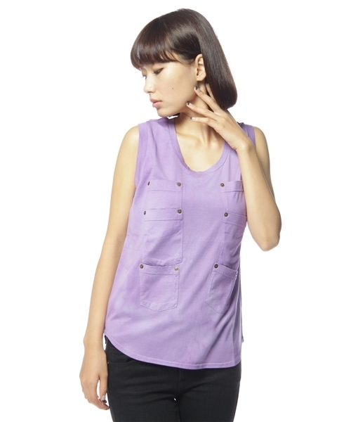 FULLNELSON（フルネルソン）の「硫化染め天竺タンクトップ（タンク  