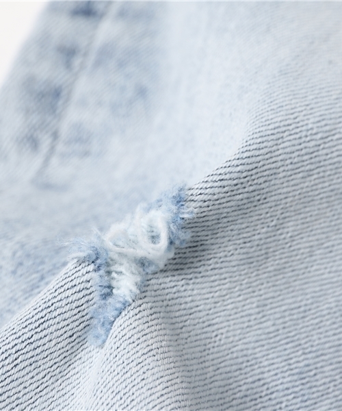 JACKROSE（ジャックローズ）の「ZIPダメージスキニーデニム（デニムパンツ・メンズ・ブラック/サックスブルー・L/M/S）」の8枚目の写真