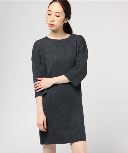 ニットワンピ ロベルトコリーナ 古着 ROBERTO COLLINA ロベルト