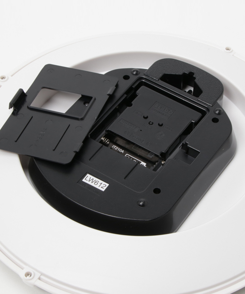 CASIO(カシオ)の「電波時計 壁掛け時計 / IQ-1009J-1JF(掛け時計・レディース・ブラック・FREE)」の4枚目の写真