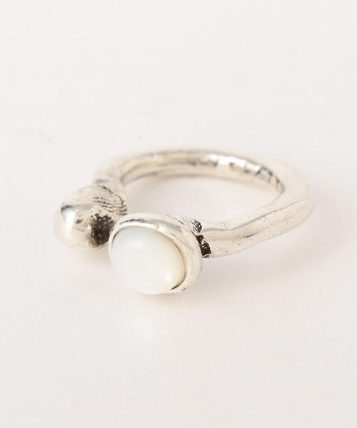 BEAUTY&YOUTH UNITED ARROWS（ビューティーアンドユースユナイテッドアローズ）の「＜VELATTI＞モチーフリング（リング・レディース・シルバー/ホワイト/その他1・FREE）」の4枚目の写真