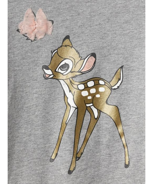 GAP(ギャップ)の「Babygap | Disney Baby エンベリッシュ ベルスリーブTシャツ(Tシャツ/カットソー・キッズ・グレー系その他/ベビーピンク・80cm/95cm/100cm/105cm/110cm/90cm)」の5枚目の写真