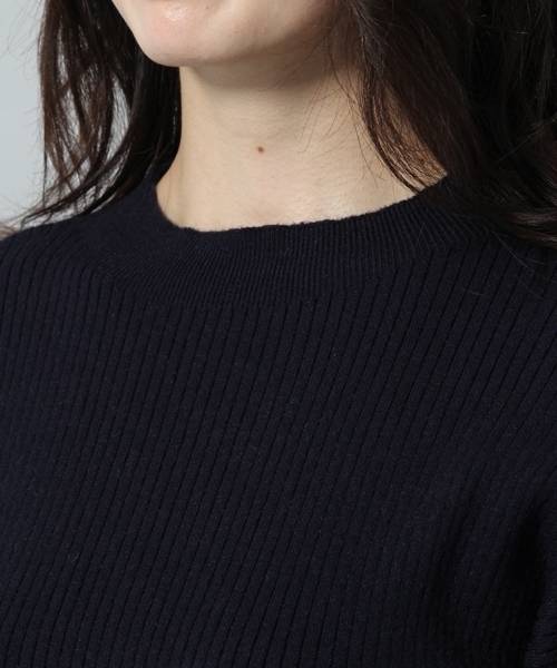 Andemiu（アンデミュウ）の「タックボリュームスリーブニット779255（ニット/セーター・レディース・グレー/ホワイト/ラベンダー/ネイビー・FREE）」の7枚目の写真