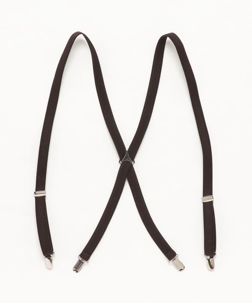 LUON（ルオン）の「【LUON】ゴムサスペンダー（サスペンダー・レディース・ブラック/ベージュ/ネイビー/イエロー/グリーン/ブラウン/レッド/カーキ/ホワイト/ワインレッド・FREE）」の3枚目の写真