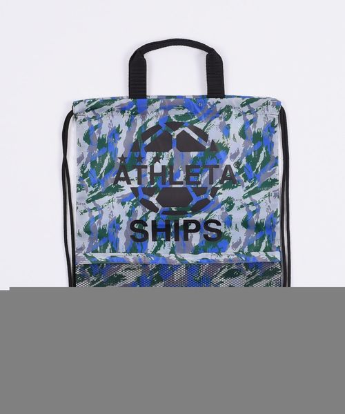 SHIPS(シップス)の「ATHLETA×SHIPS KIDS:ランドリー バッグ(バックパック/リュック・キッズ・ブルー/イエロー/オリーブ・ONE SIZE)」の10枚目の写真