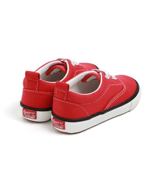 BREEZE（ブリーズ）の「トドラーキャンバススニーカー（スニーカー・キッズ・イエロー/オフホワイト/ブラック/サックスブルー/レッド・16/17/19/21/20/18）」の17枚目の写真