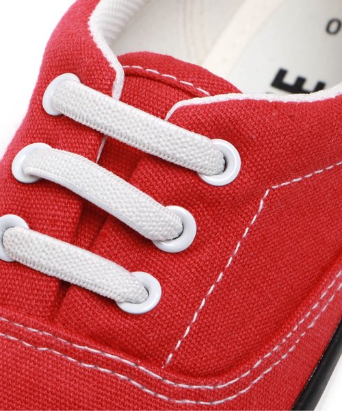 BREEZE（ブリーズ）の「トドラーキャンバススニーカー（スニーカー・キッズ・イエロー/オフホワイト/ブラック/サックスブルー/レッド・16/17/19/21/20/18）」の21枚目の写真