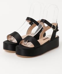 PELLICO | PELLICO SUNNY (ペリーコ　サニー) 別注サテンプラットホームシューズ(パンプス)