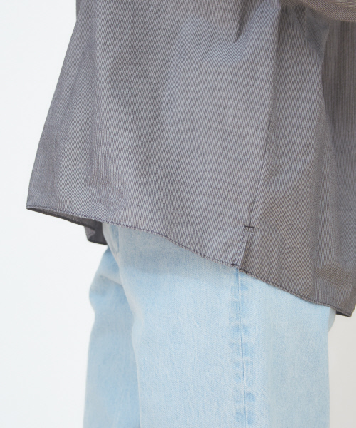 Abahouse Devinette（ドゥヴィネット）の「ヴィンテージギャザーブラウス（シャツ/ブラウス・レディース・ホワイト/ブラック・FREE）」の10枚目の写真