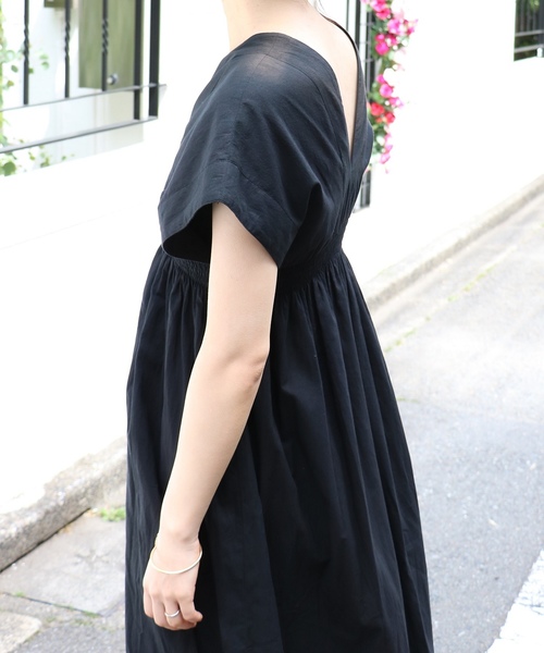 MARIHA マリハ 夏の光のドレス ロング ワンピース ブラック 黒 MARIHA(マリハ) リゾートドレス ワンピース 夏の光のドレス