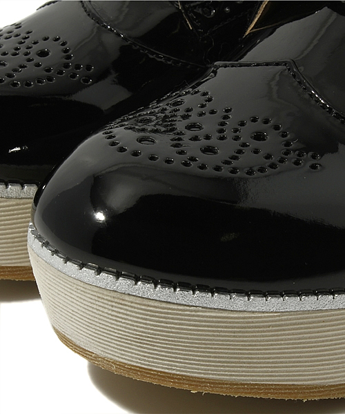 Another Edition（アナザーエディション）の「AE ThickSole LaceUP（その他シューズ・レディース・オフホワイト/ブラック・SMALL/MEDIUM/LARGE）」の7枚目の写真