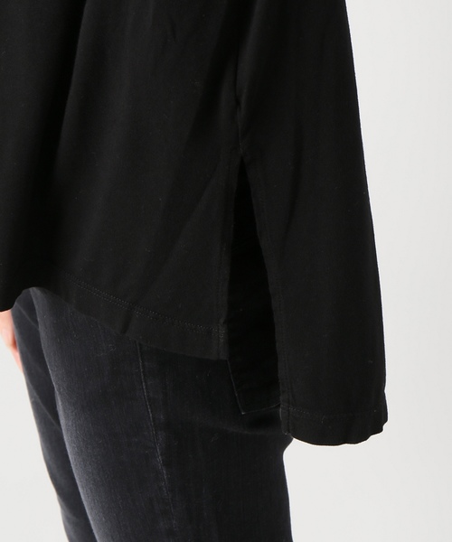 Deuxieme Classe（ドゥーズィエムクラス）の「◇CALUX MODAL Tシャツ（Tシャツ/カットソー・レディース・ホワイト/ブラック/カーキ・FREE）」の16枚目の写真