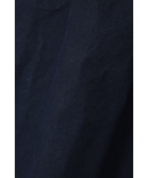 MHL.（エムエイチエル）の「WASHED WAXED COTTON（ブルゾン・レディース・ネイビー/ライトブラウン・1/2）」の18枚目の写真