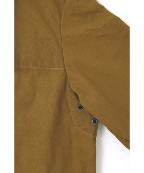 極美品♦︎ MHL WASHED WAXED COTTON トレンチコートネイビー 撥水ショートトレンチコート【71291】日本製 | nineteen bloom color